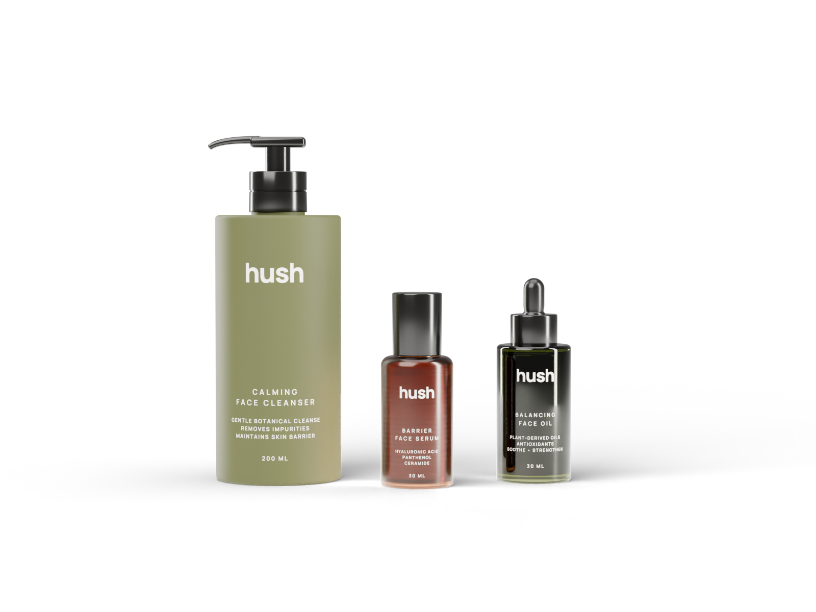 Hush skincare collection
